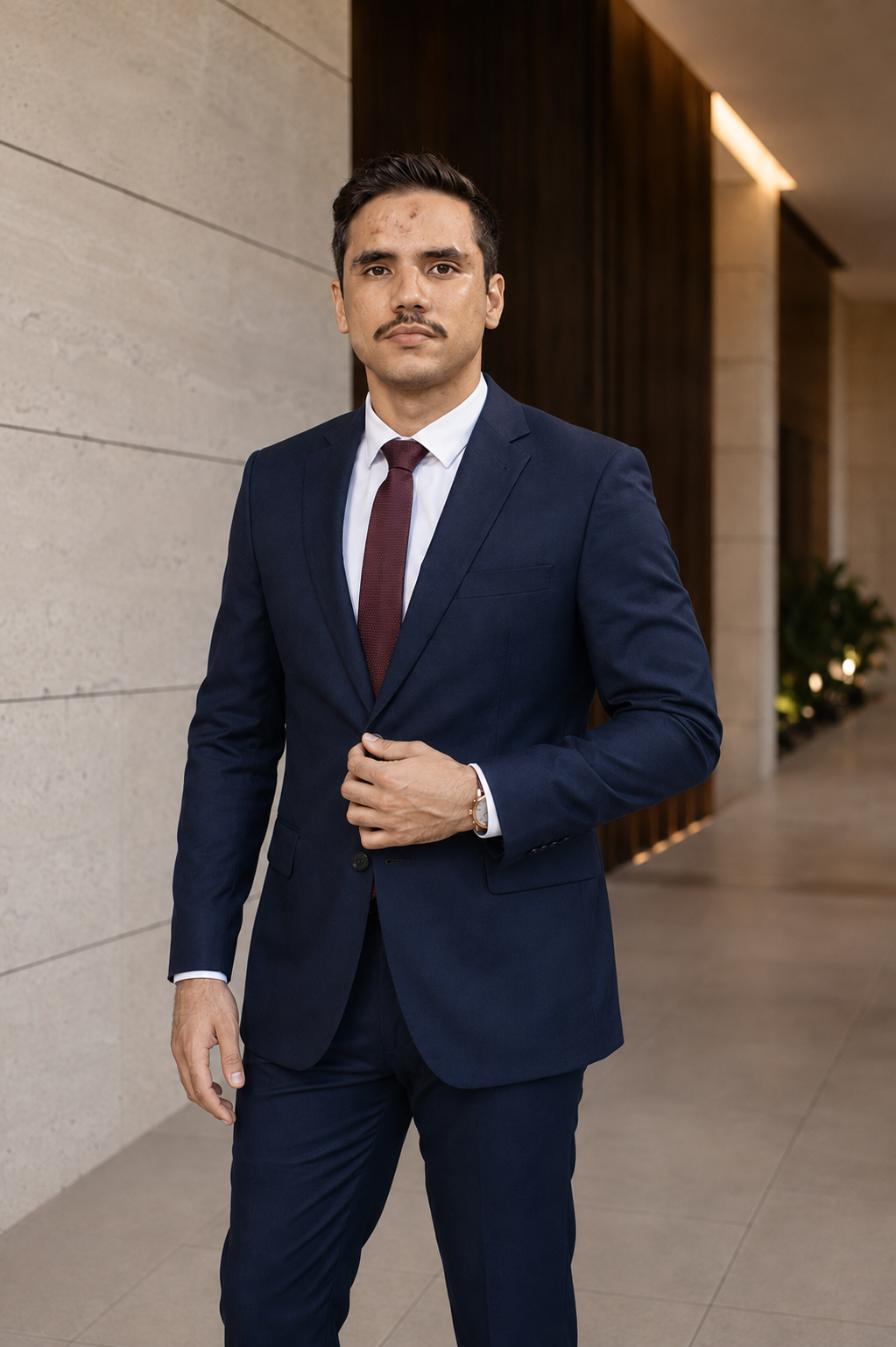José Vilebaldo em retrato profissional
